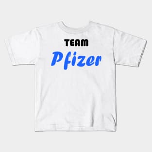 Team Pfizer vaccine Kids T-Shirt